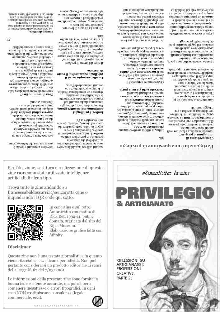 Zine - Privilegio e professioni creative - immagine 3
